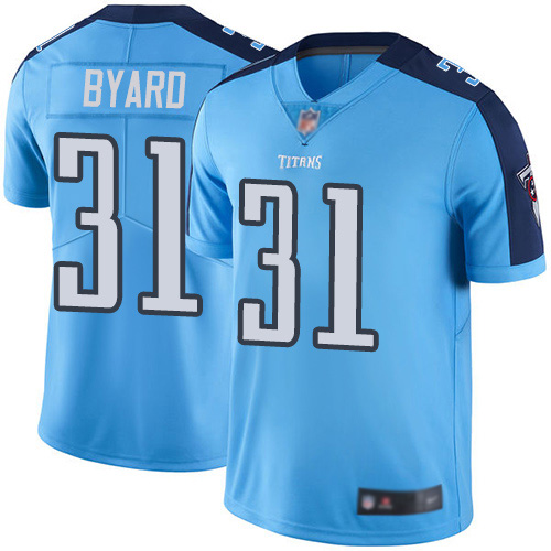 Tennessee Titans Limited Light Blue Men Kevin Byard Jersey NFL Football #31 Rush Vapor Untouchable